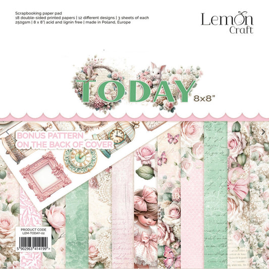 Today 8x8 Inch Paper Pad - Lemoncraft