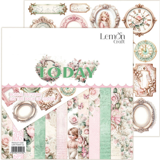Today 12x12 Inch Paper Pad - Lemoncraft