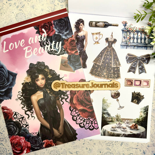 Love and Beauty - 20 Page Sticker Book