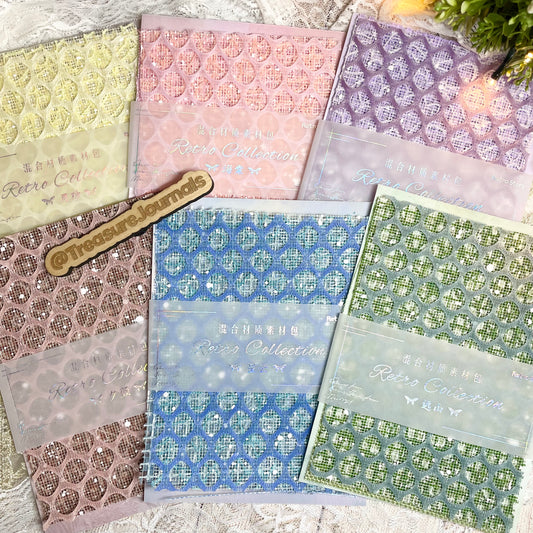 15pc Pastel Dream Mixed Material Sheets