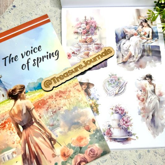 Voice of Spring - 20 Page Sticker Book