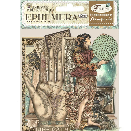 Fortune Ephemera - Stamperia - 33pc