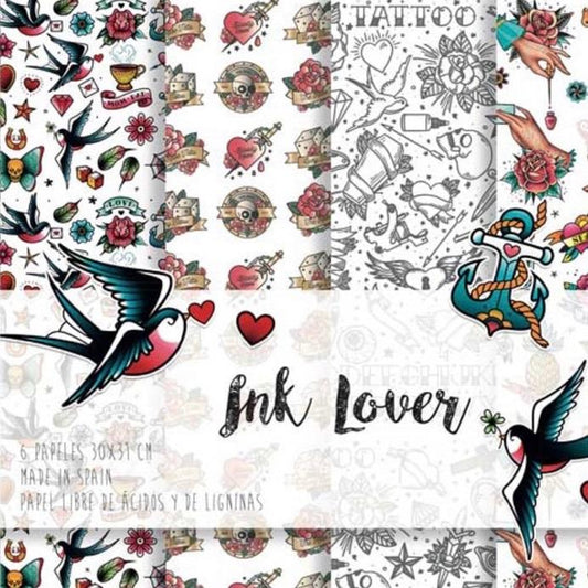 Ink Lover Vellum Pack 12x12 - Papers For You