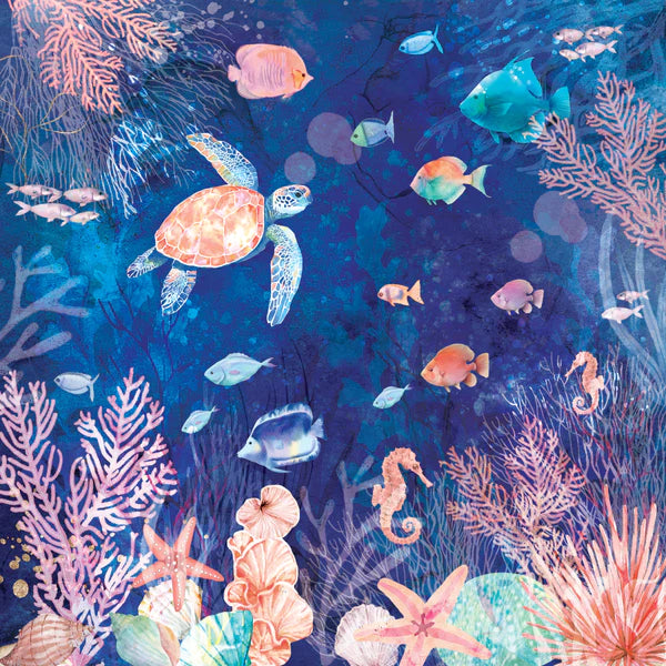 Enchanted Ocean - 8" x 8" Vellum Pad - Crafters Companion