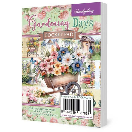 Gardening Days Pocket Pad - Hunkydory