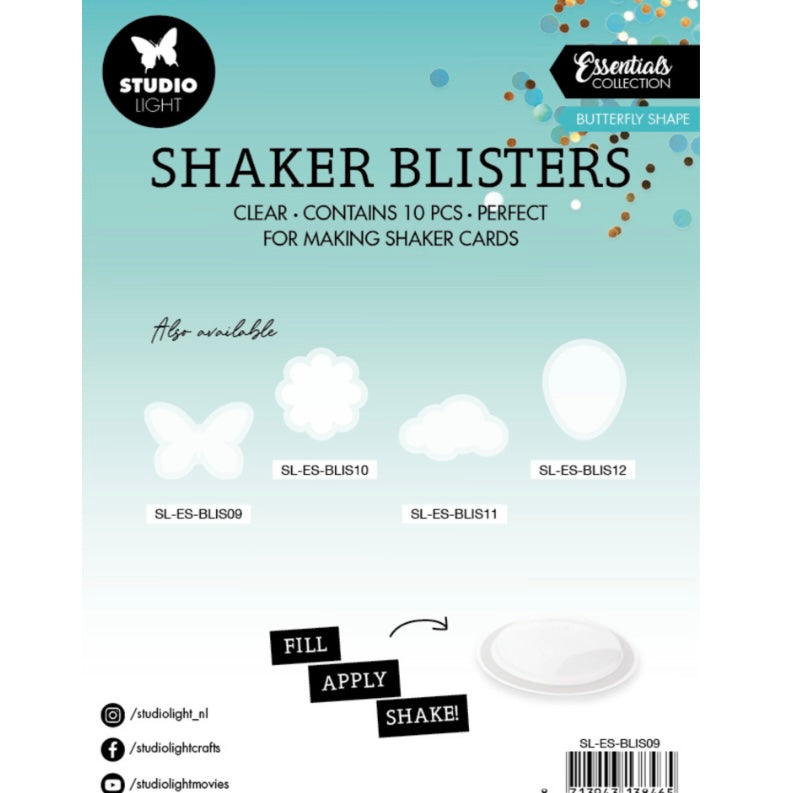 Shaker Blister - Butterfly - Studio Light