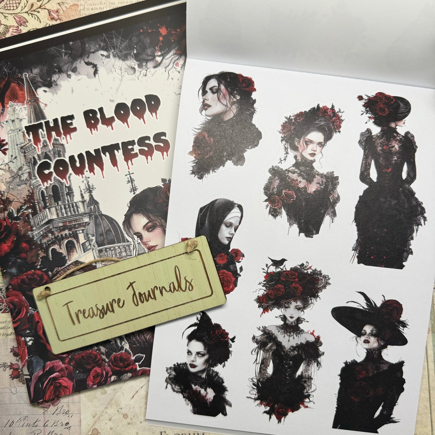 Blood Countess - 20 Page Sticker Book