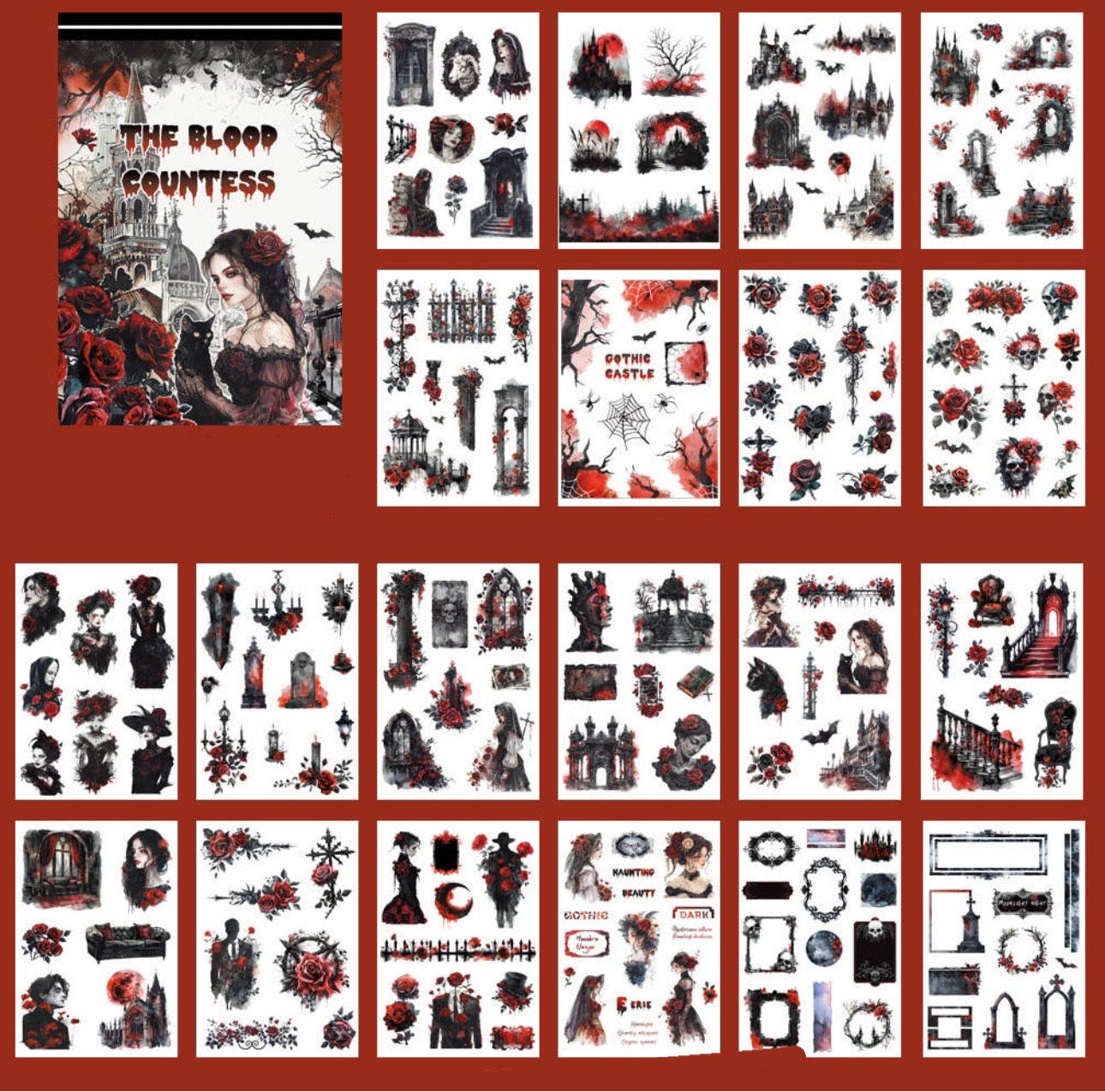 Blood Countess - 20 Page Sticker Book