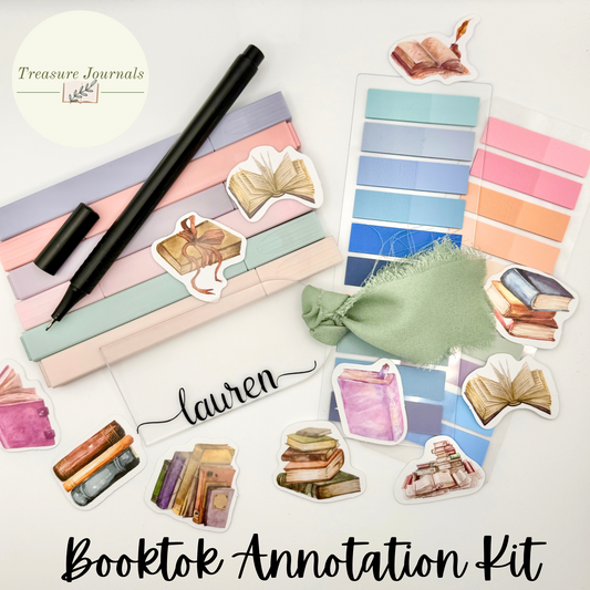 Book Lovers Annotation & Journaling Kit - Personalised | BookTok | Bookish