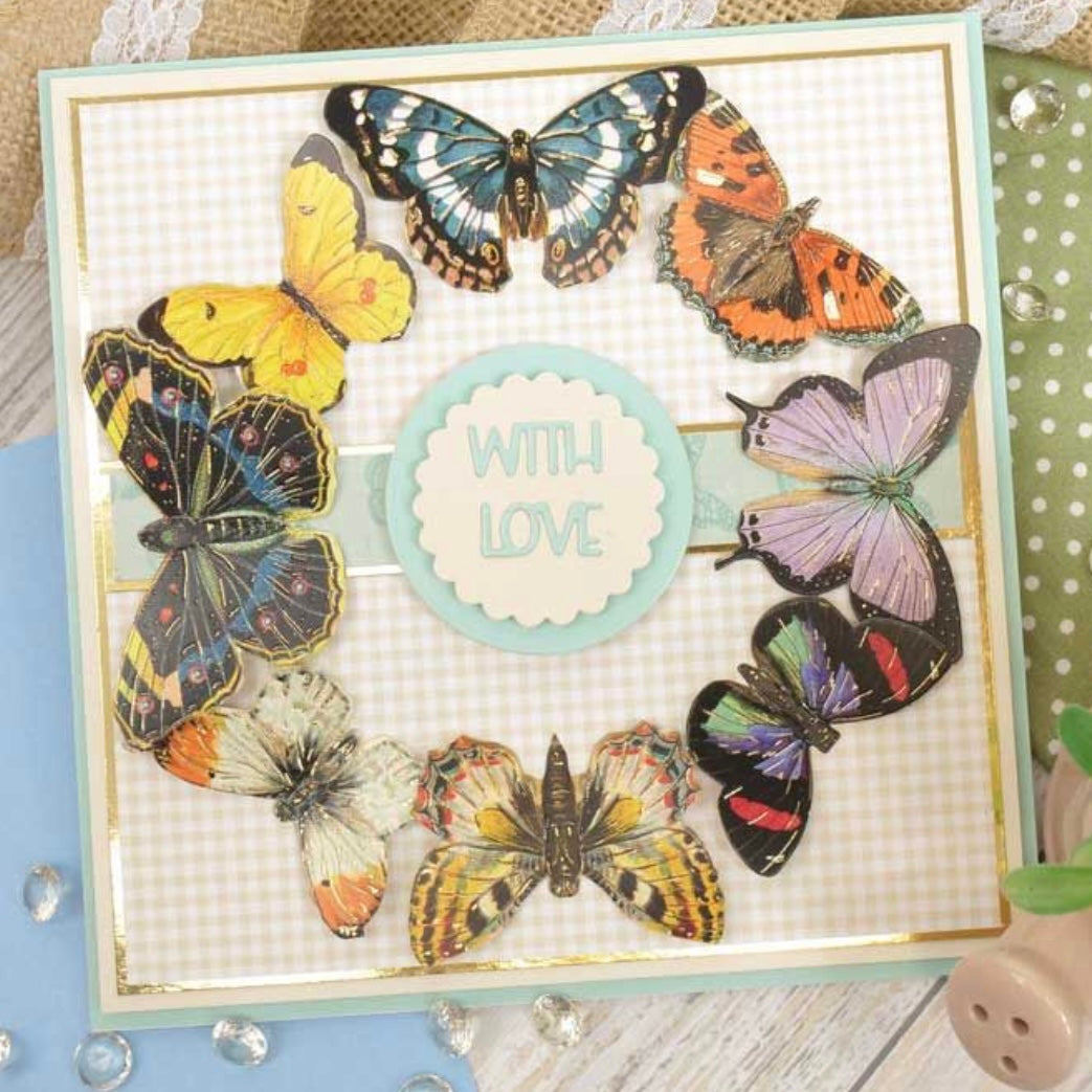 Delightful Die-Cuts - Butterfly Brilliance - Hunkydory