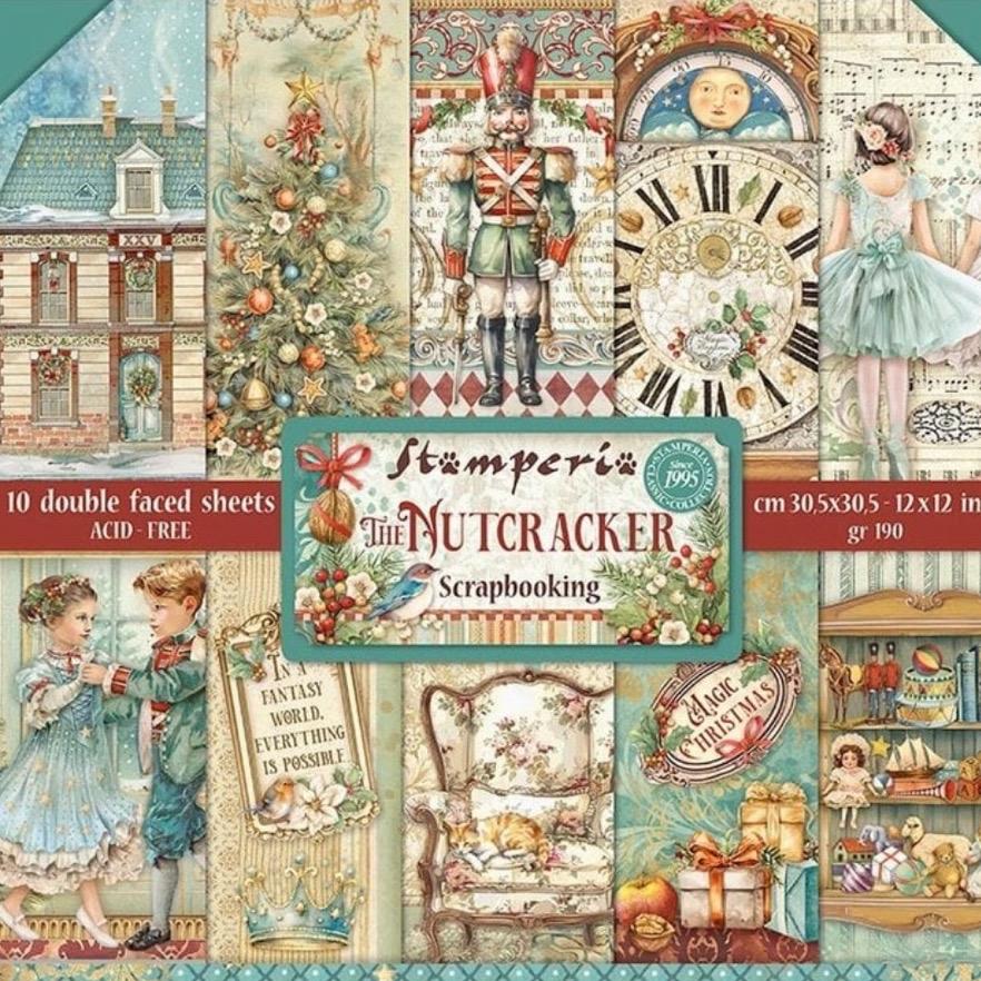 Stamperia - The Nutcracker 12x12 Inch Paper Pack