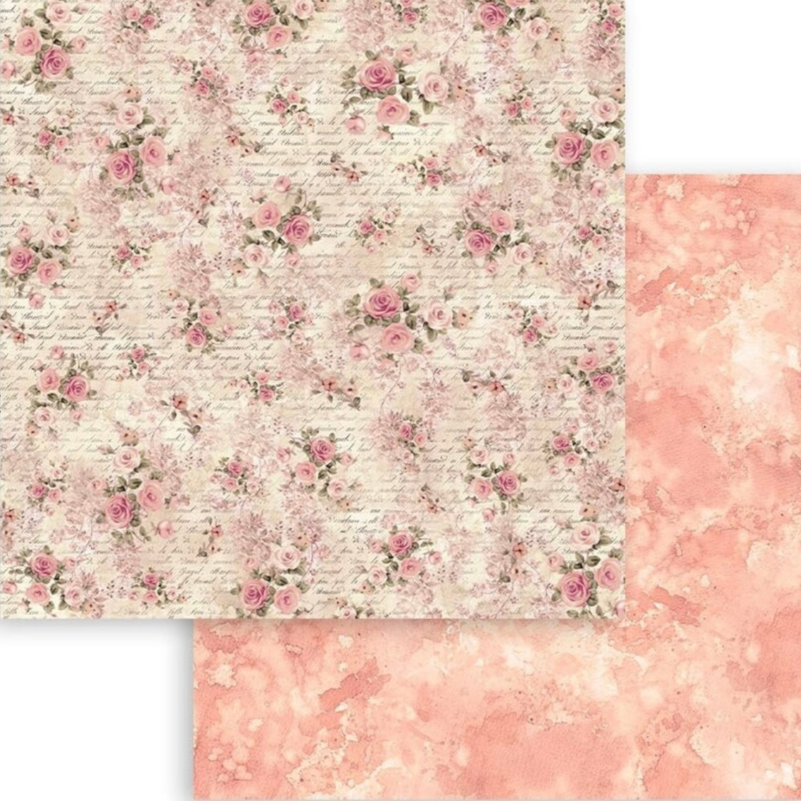 Shabby Rose 12x12 Inch Paper Pack - Stamperia