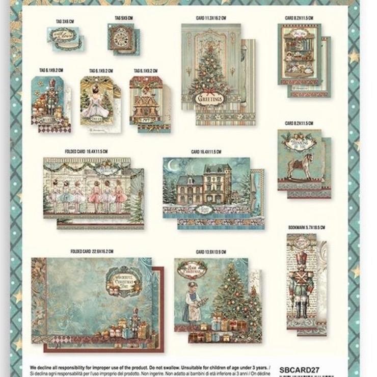 Stamperia - The Nutcracker Cards Collection