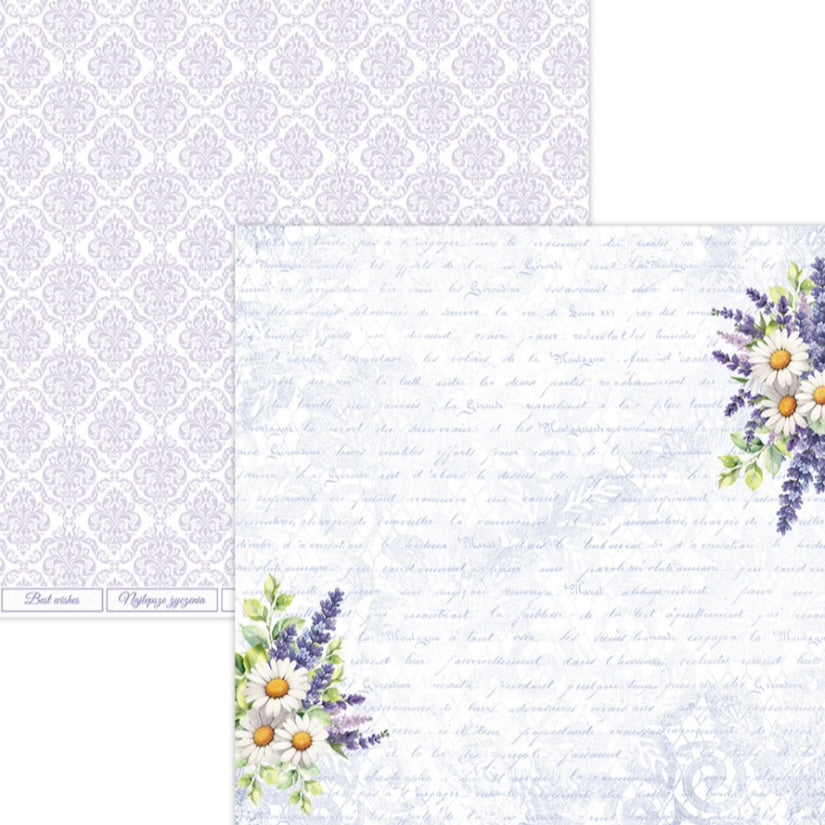 Lavender Love 12x12 Inch Paper Pad - Scrapboys