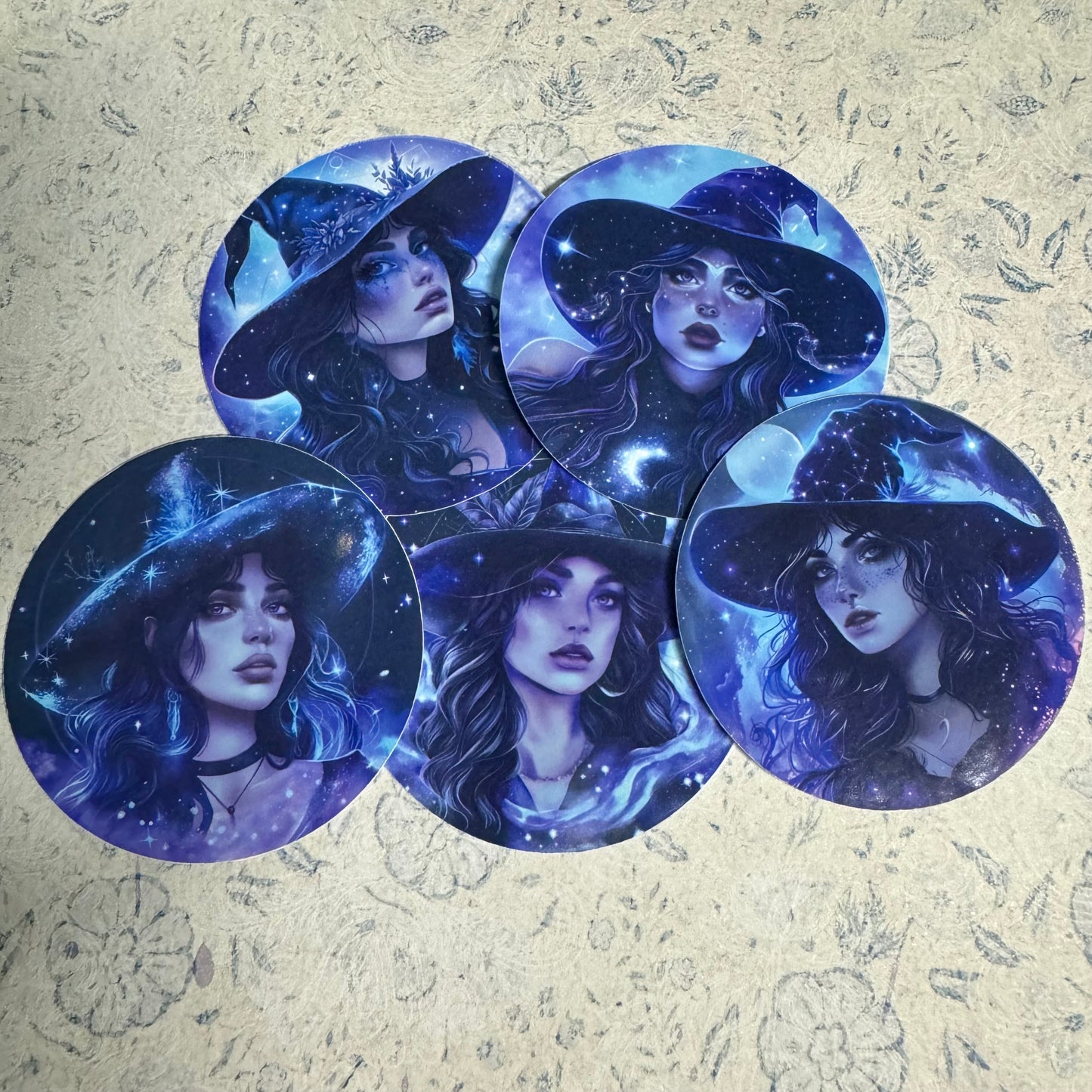 Celestial Witch Stickers - Treasure Journals