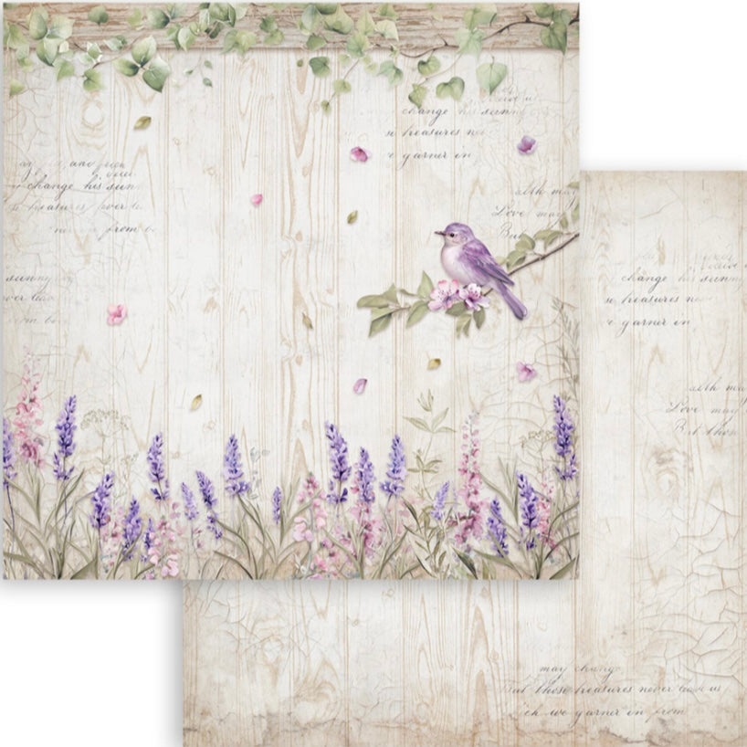 Stamperia - Lavender 8x8 Inch Paper Pack