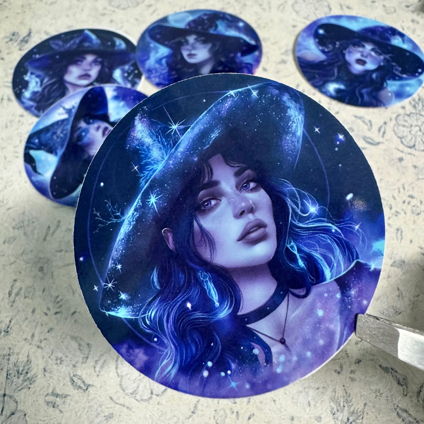 Celestial Witch Stickers - Treasure Journals