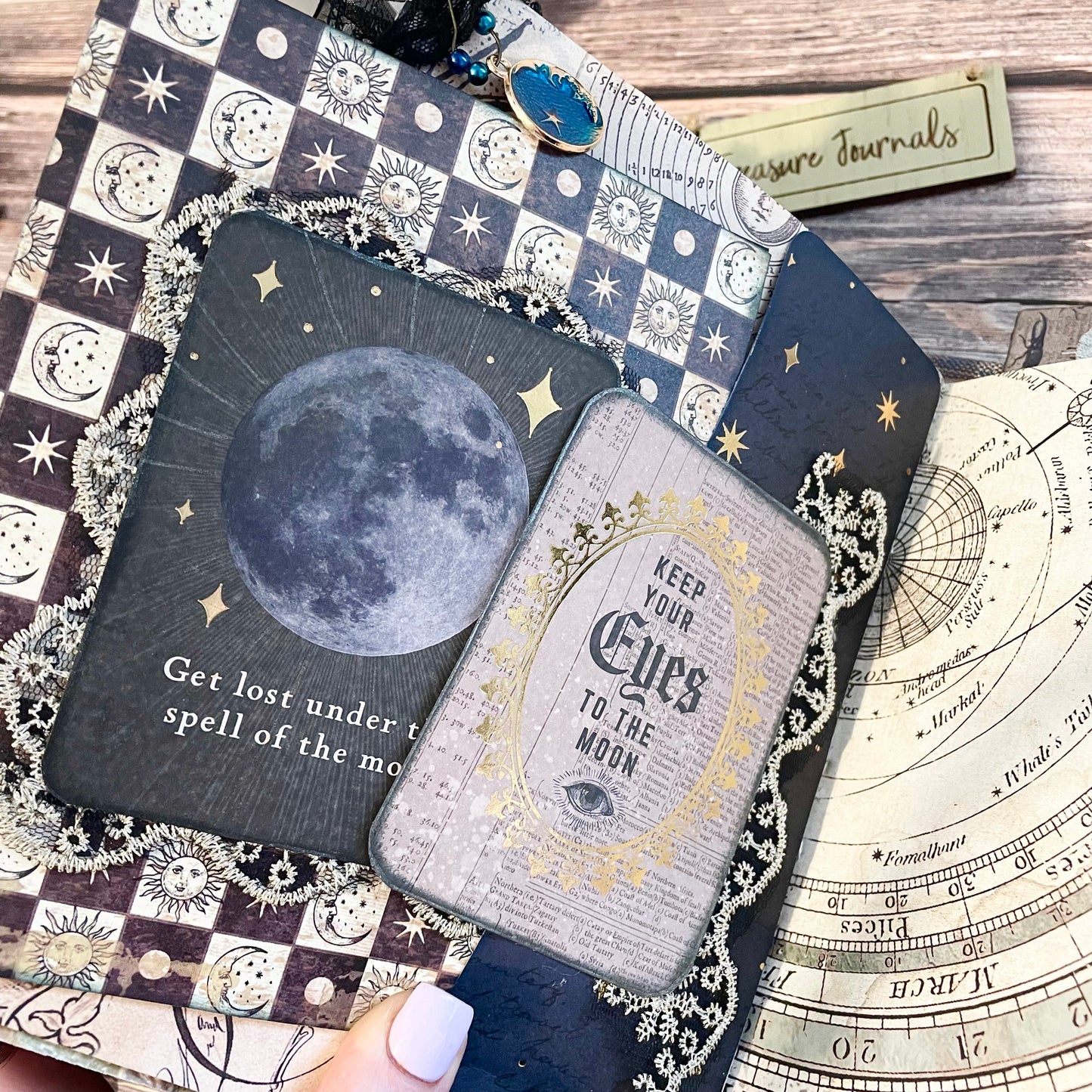 The Lunar Witch - Handmade Junk Journal