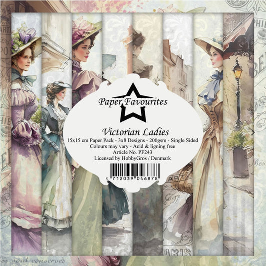 Victorian Ladies 6x6 Inch Paper Pack - Paper Favourites