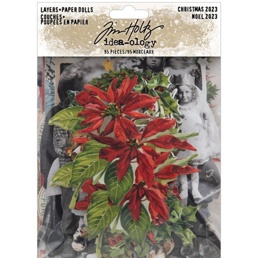 Tim Holtz Layers + Paper Dolls / Christmas 2023 (TH94348)