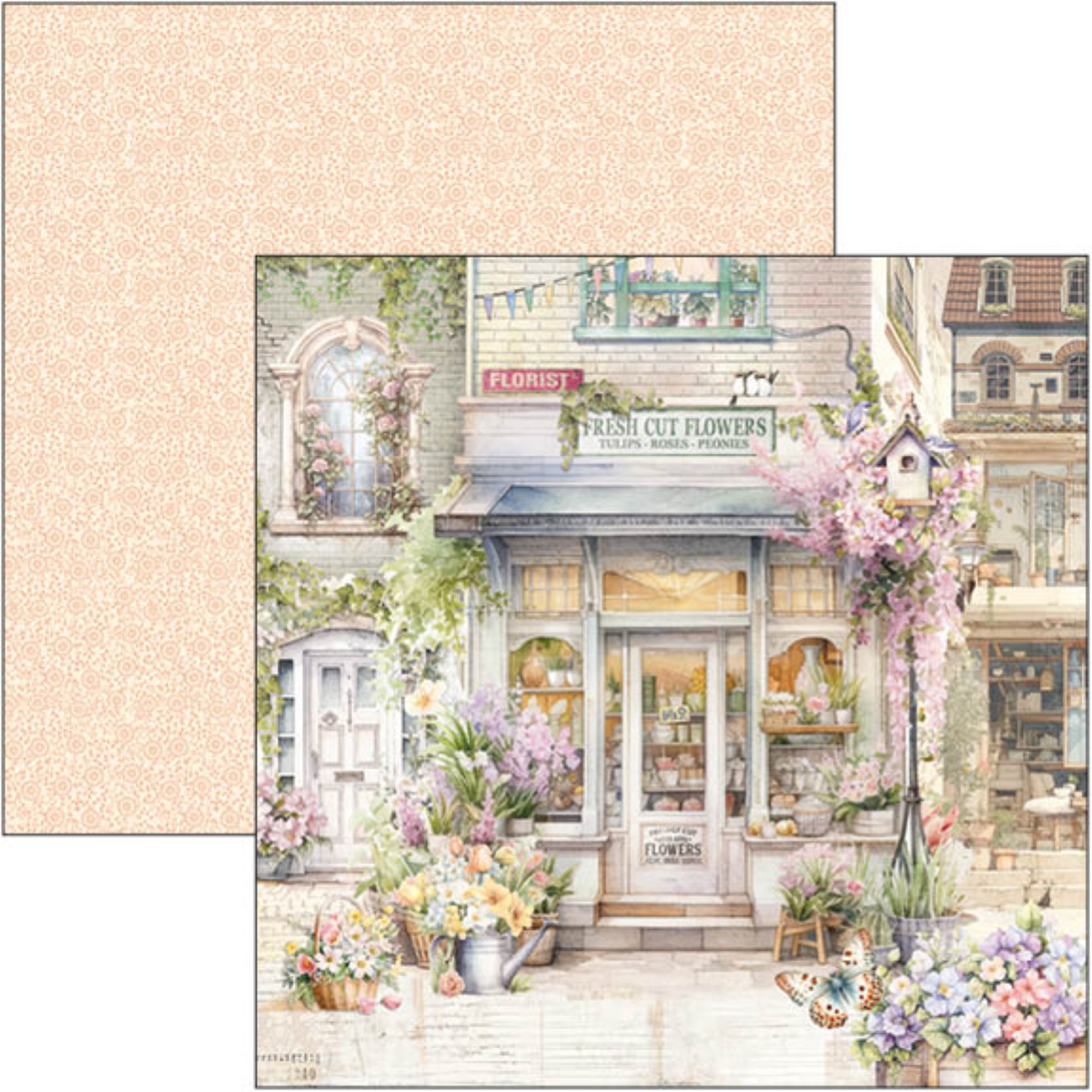 Ciao Bella - Flower Shop - 12x12 Paper Pad