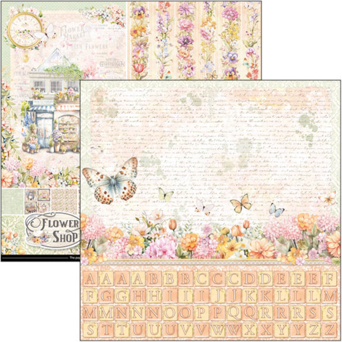 Ciao Bella - Flower Shop - 12x12 Patterns Paper Pad