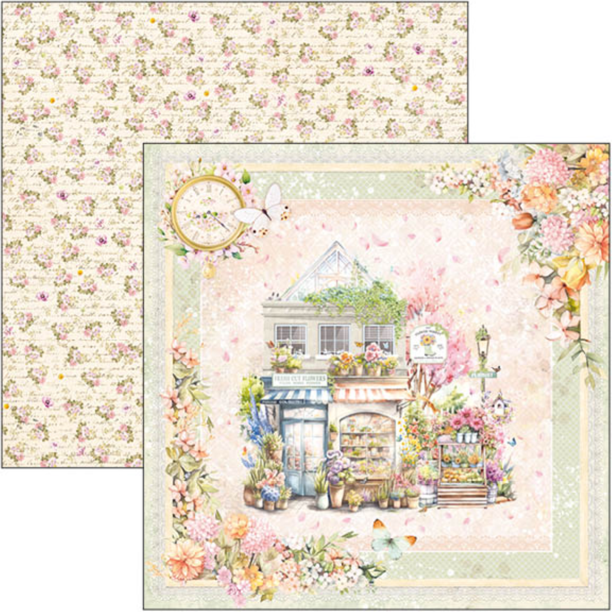 Ciao Bella - Flower Shop - 12x12 Patterns Paper Pad