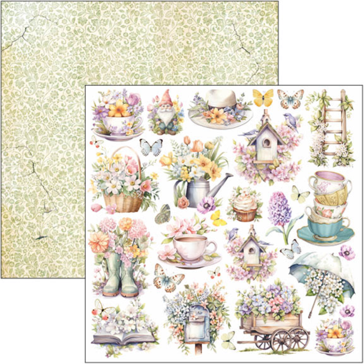 Ciao Bella - Flower Shop - 12x12 Patterns Paper Pad