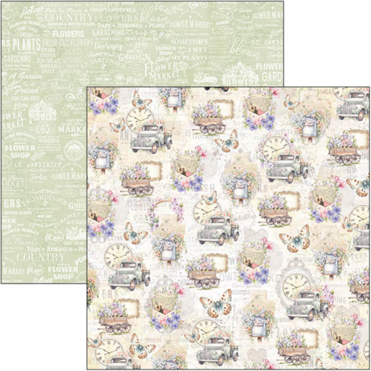 Ciao Bella - Flower Shop - 12x12 Patterns Paper Pad