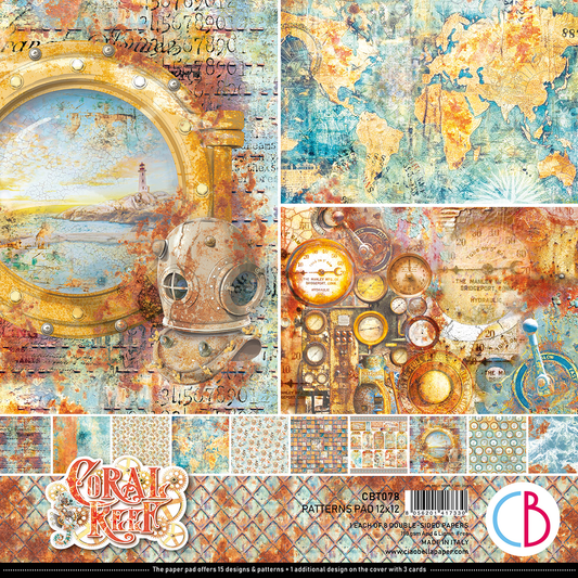 Ciao Bella - Coral Reef - 12x12 Patterns Paper Pad