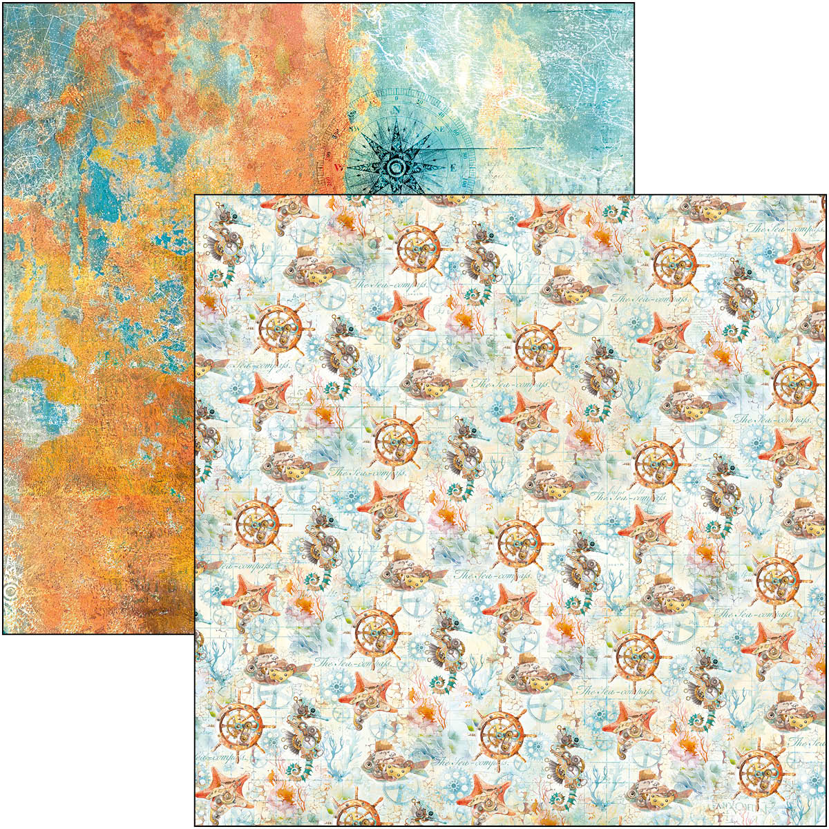 Ciao Bella - Coral Reef - 12x12 Patterns Paper Pad