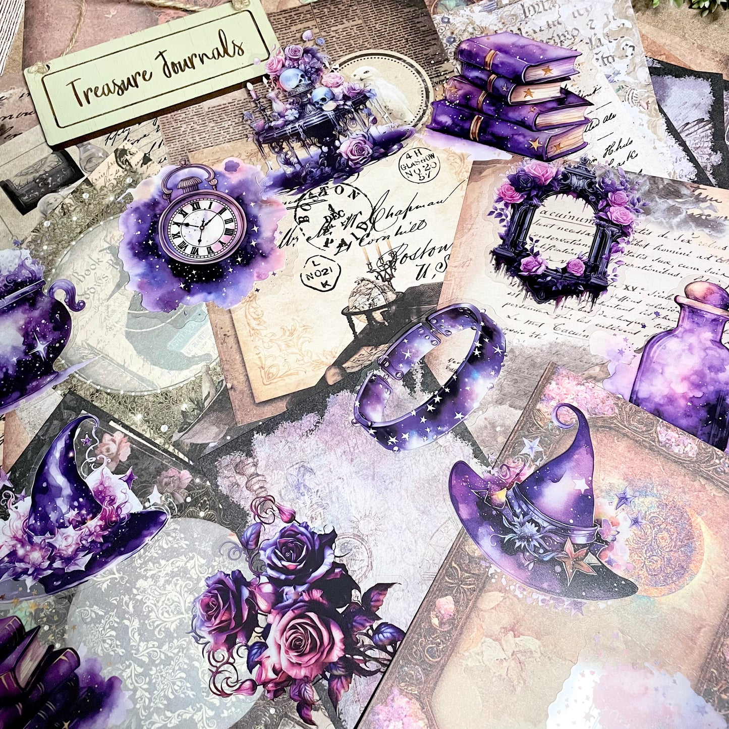 A Night of Magic 140pc Scrapbook Kit