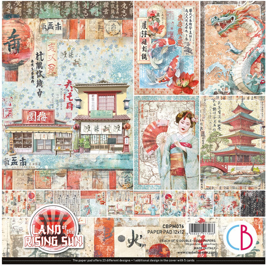 Ciao Bella - Land of the Rising Sun Paper Pad 12x12