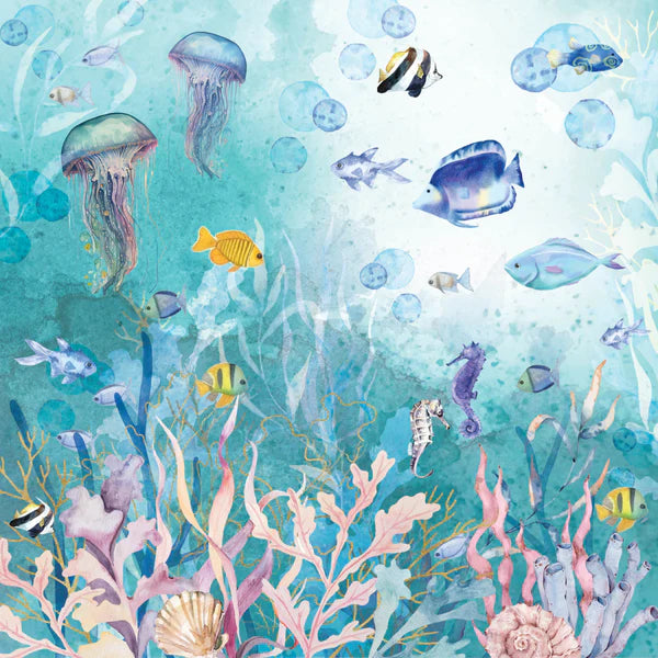 Enchanted Ocean - 12" x 12" Paper Pad - Crafters Companion