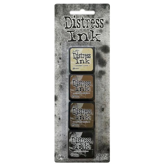 Ranger Ink Tim Holtz Distress Mini Ink Pad Kit #03 | Set of 4