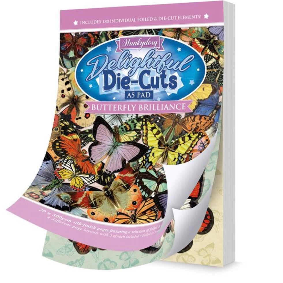 Delightful Die-Cuts - Butterfly Brilliance - Hunkydory