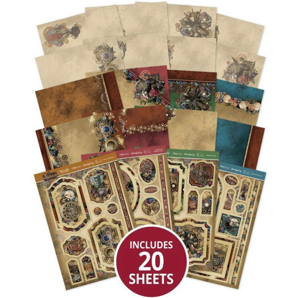 Deluxe Craft Pads - Clockwork Emporium - Hunkydory