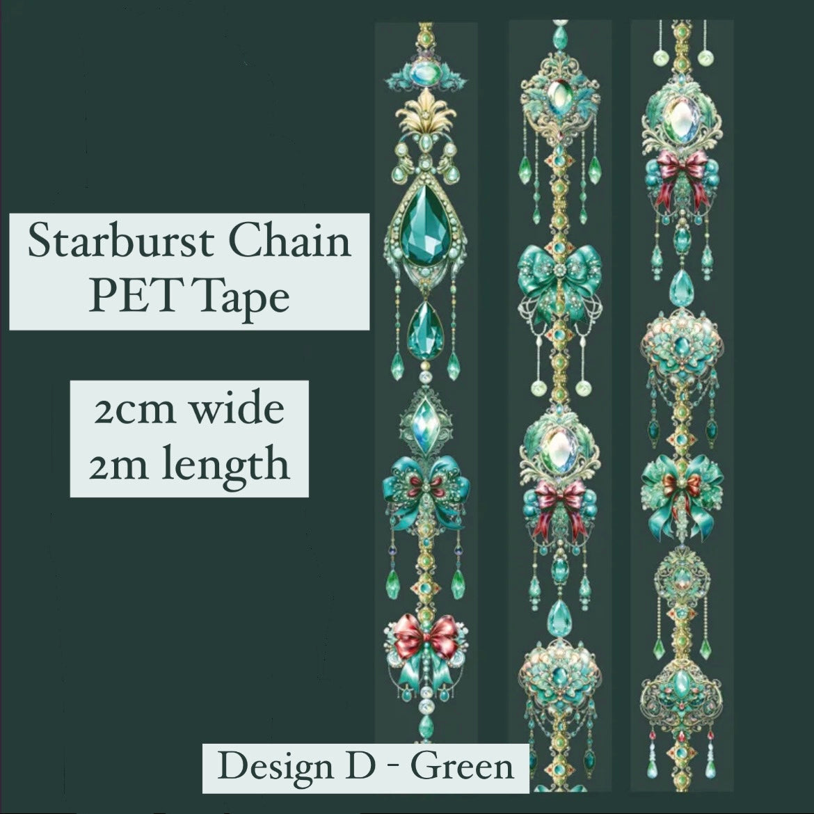 Starburst Chain PET Tape