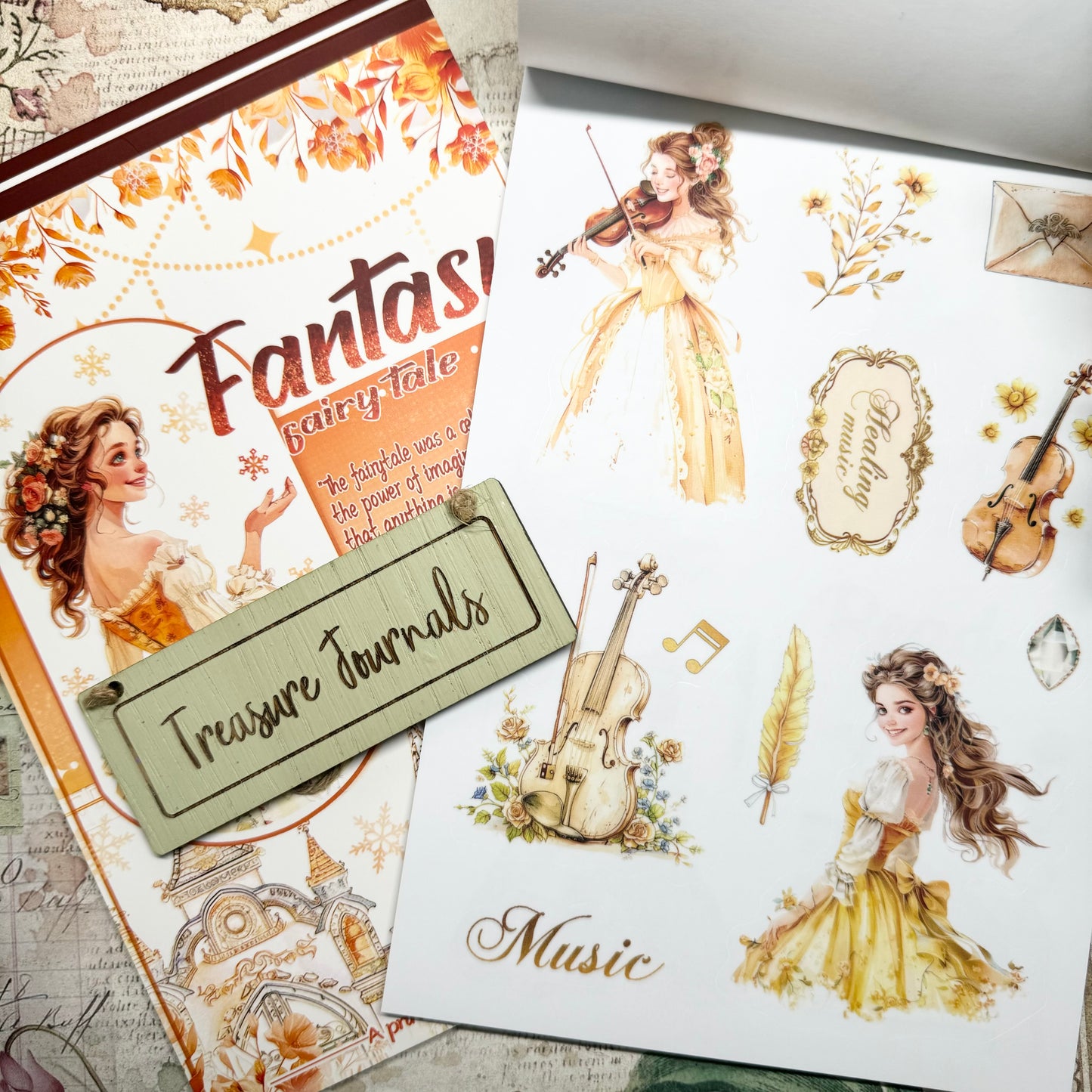 Fantasy - 20 Page Sticker Book