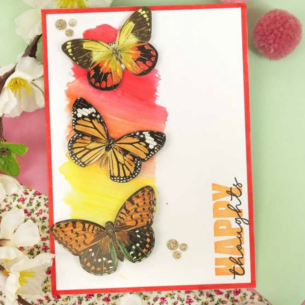 Delightful Die-Cuts - Butterfly Brilliance - Hunkydory