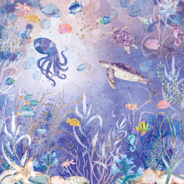 Enchanted Ocean - 12" x 12" Paper Pad - Crafters Companion