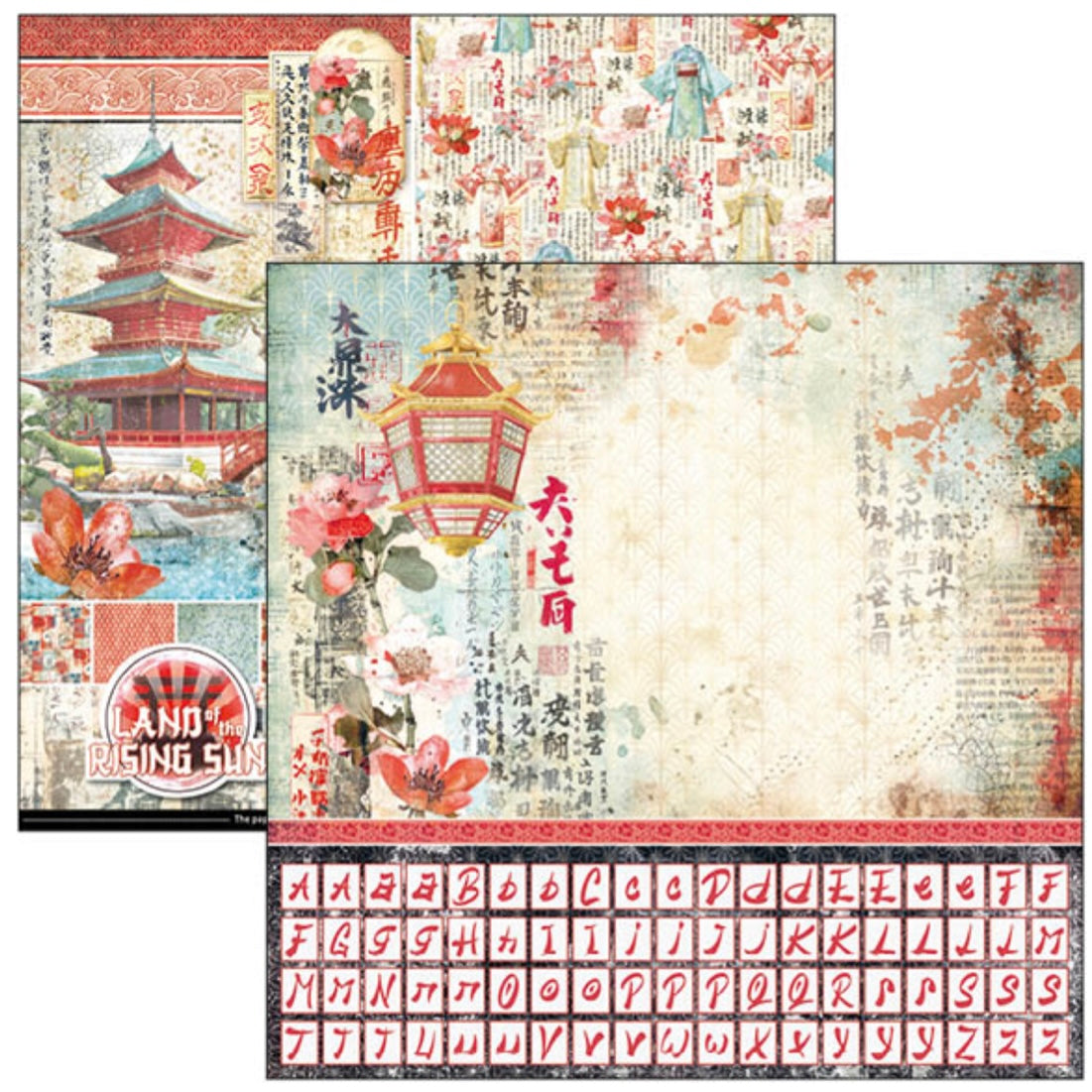 Ciao Bella - Land Of The Rising Sun - Patterns Pad 12x12