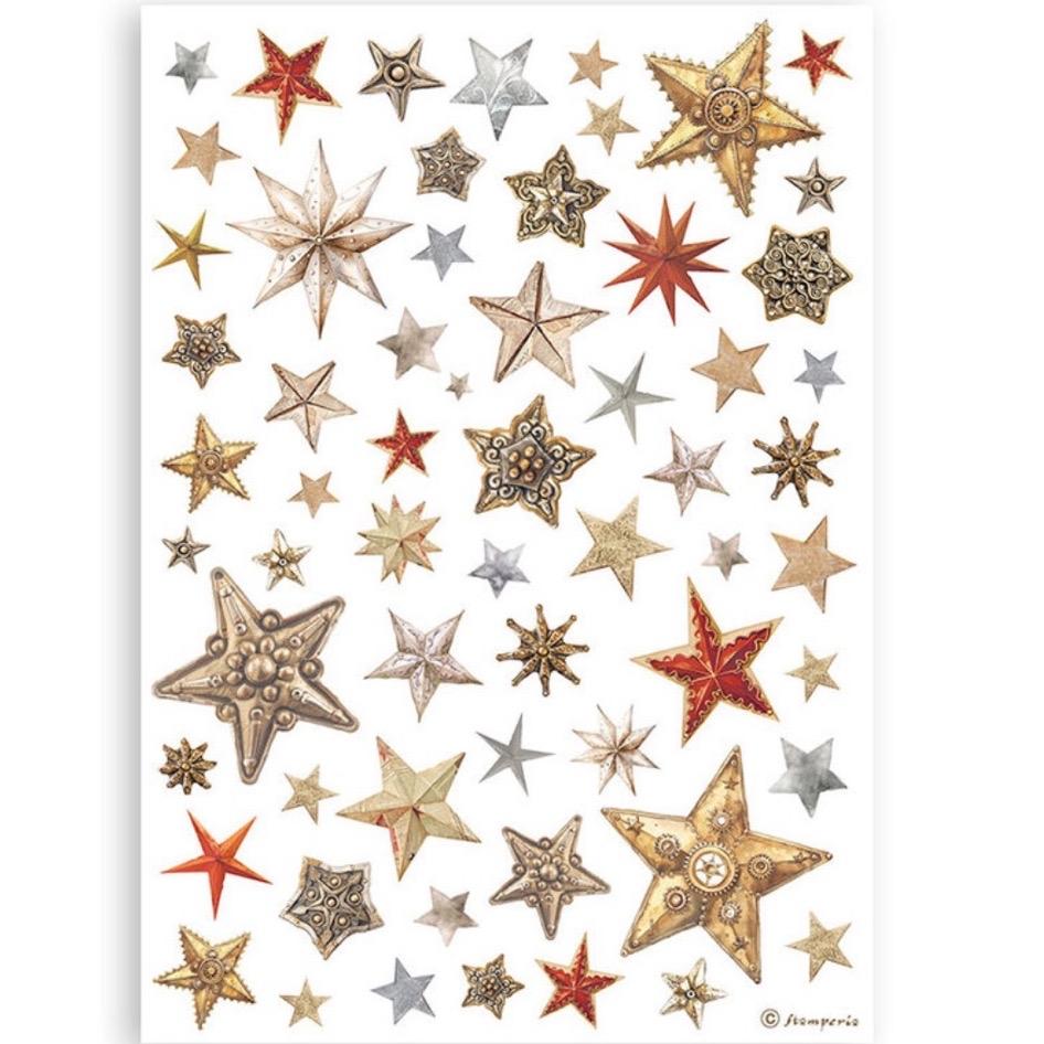 Stamperia - Gear up for Christmas A5 Washi Pad (8pcs)