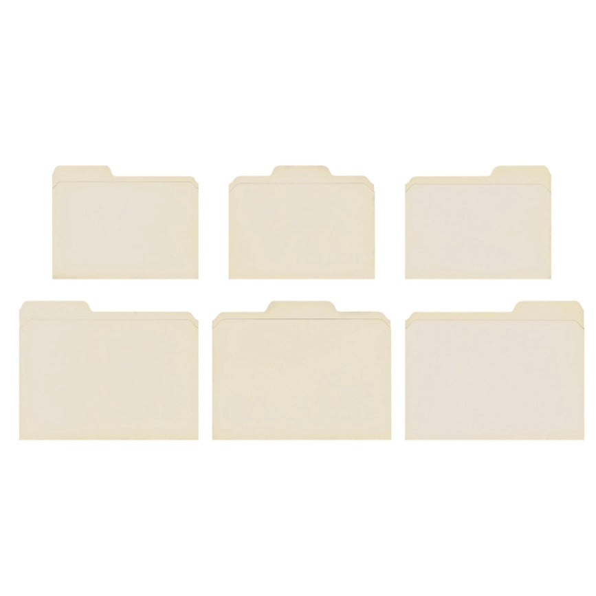 Tim Holtz - Folio Folders - 6pc - Journaling