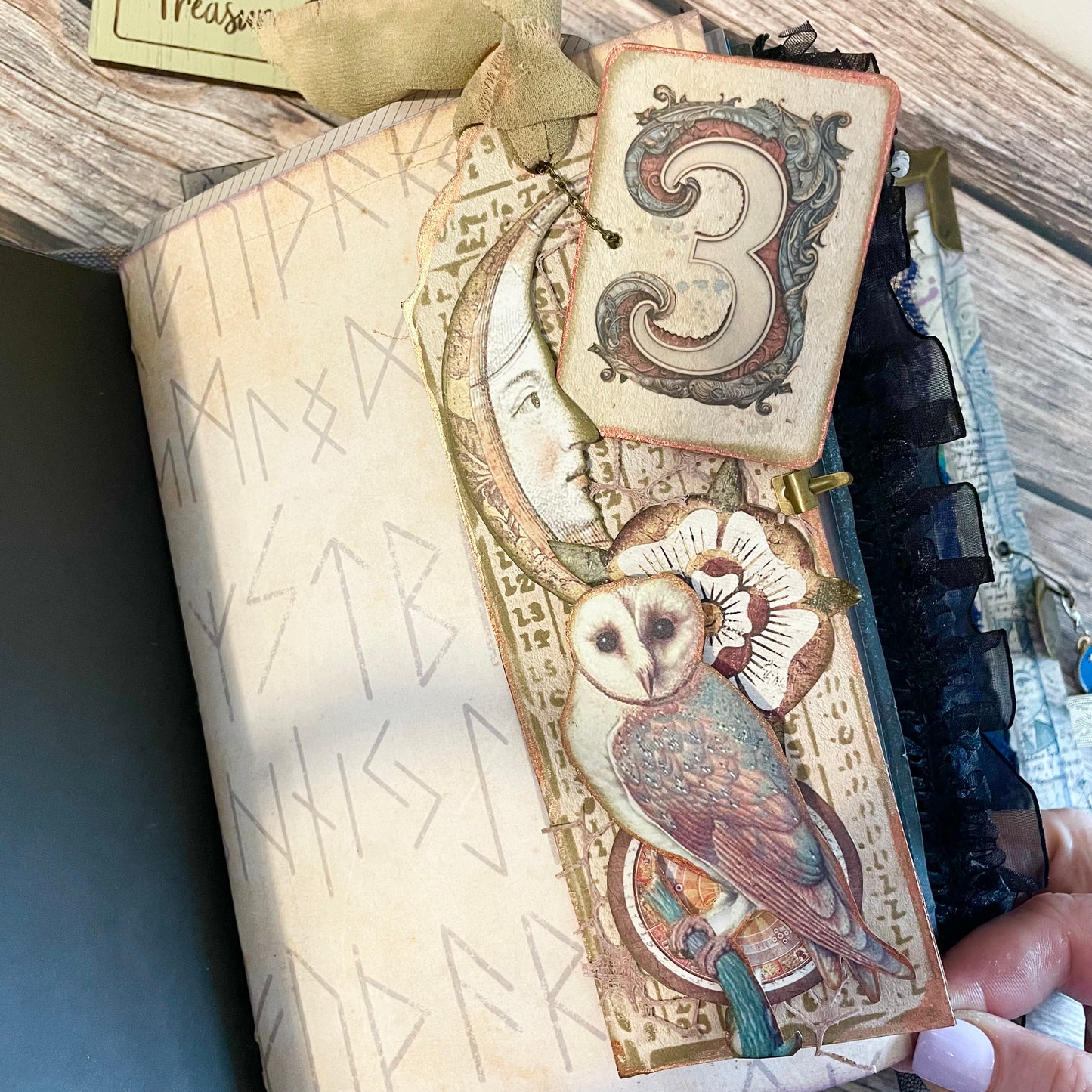 The Lunar Witch - Handmade Junk Journal