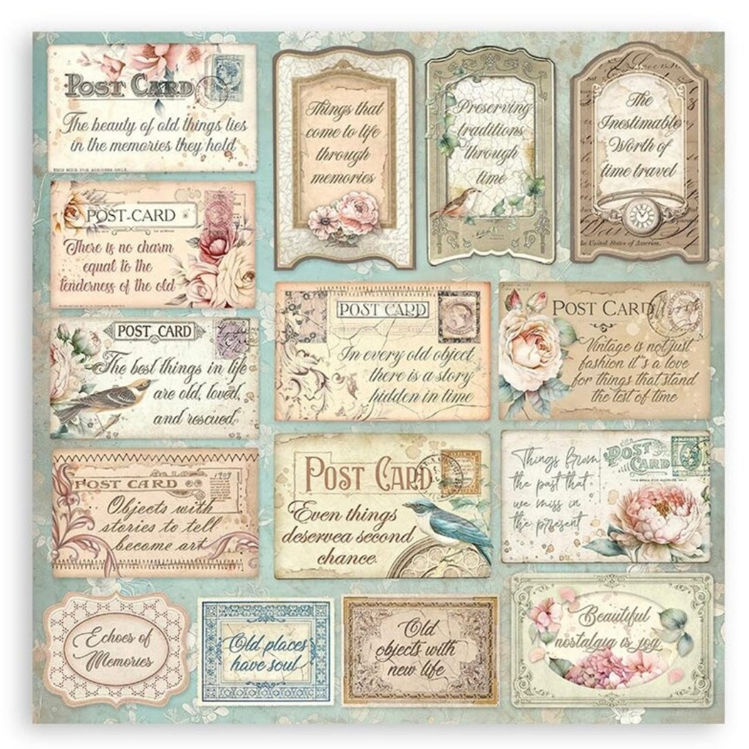 Brocante Antiques 12x12 Inch Paper Pack - Stamperia