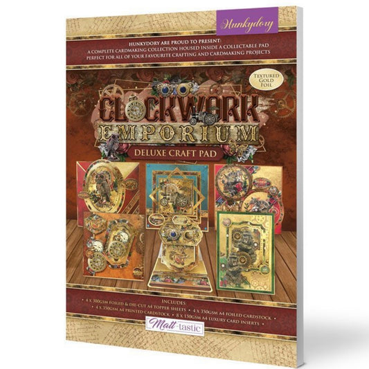 Deluxe Craft Pads - Clockwork Emporium - Hunkydory