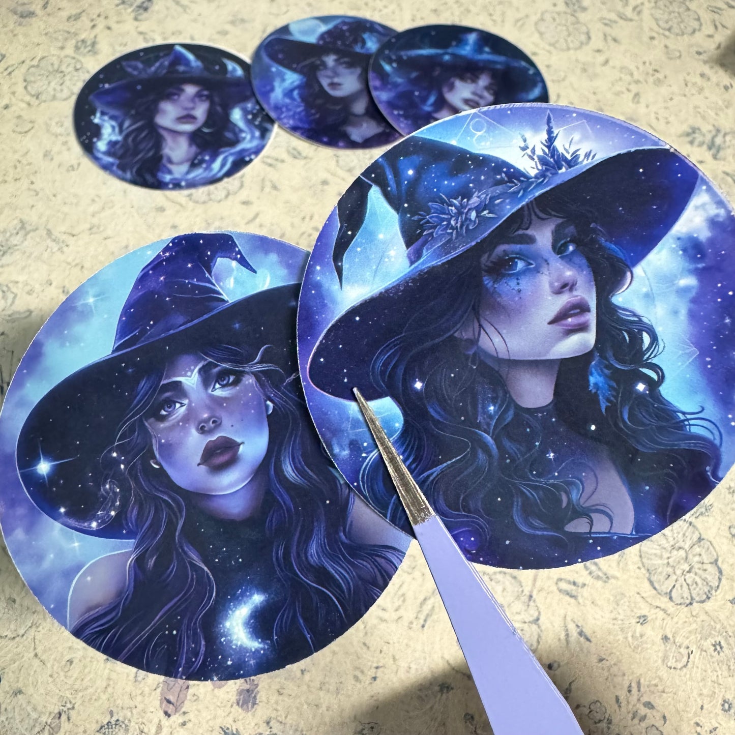 Celestial Witch Stickers - Treasure Journals