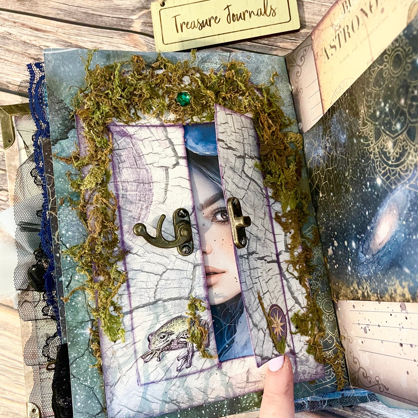 The Lunar Witch - Handmade Junk Journal