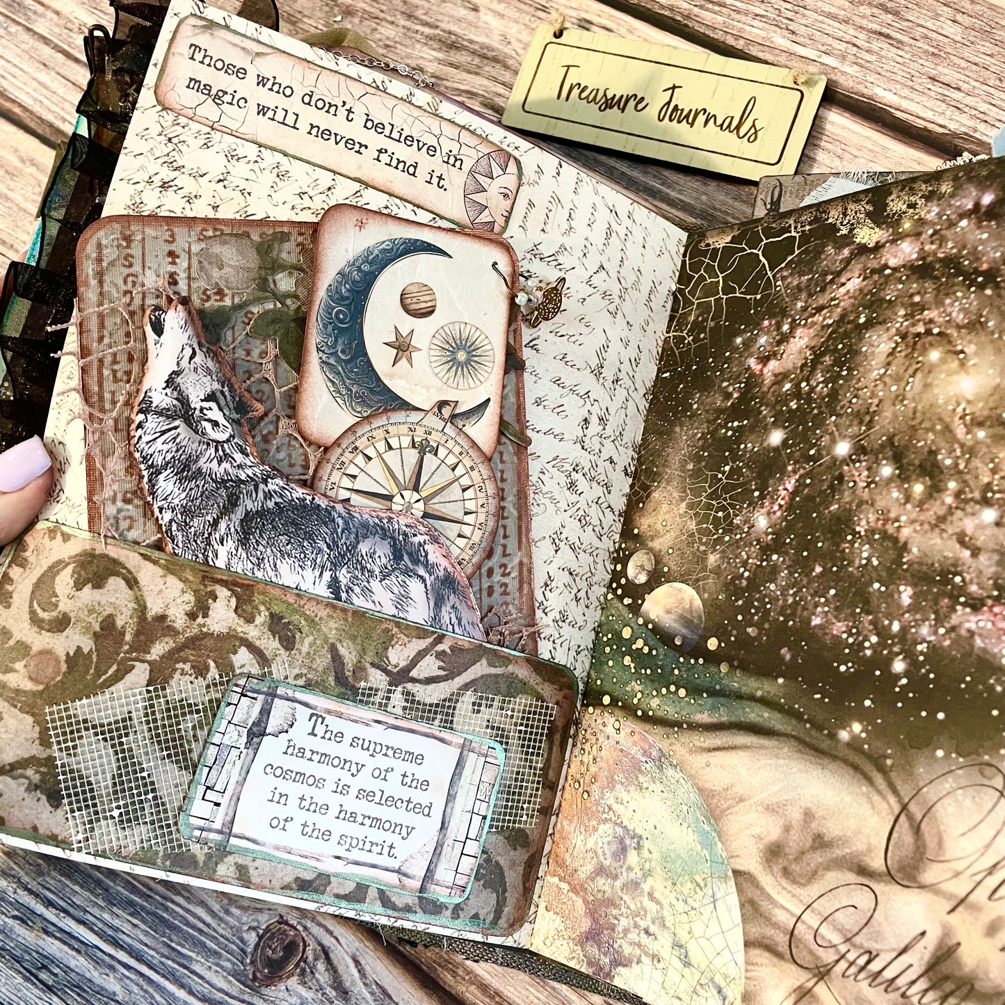 The Lunar Witch - Handmade Junk Journal